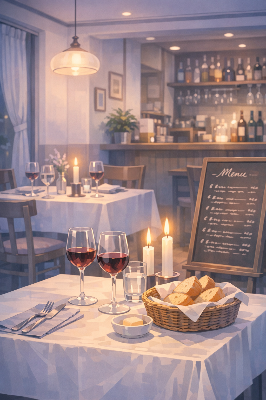 Référence : un restaurant