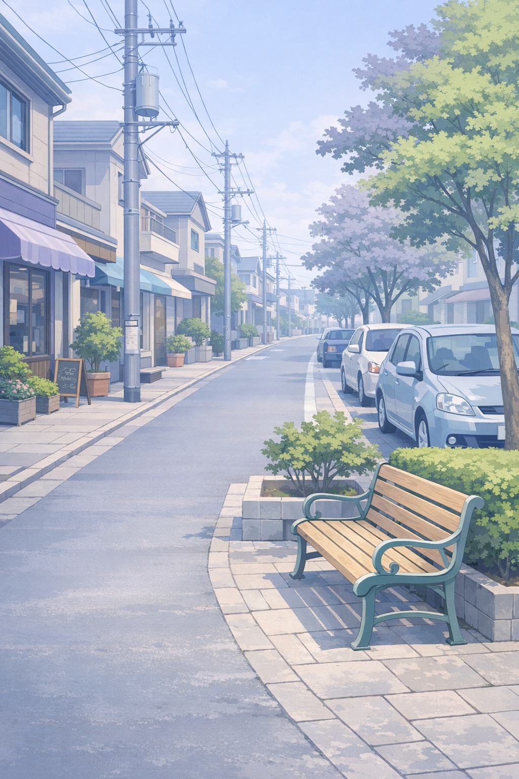 Référence : une rue de quartier